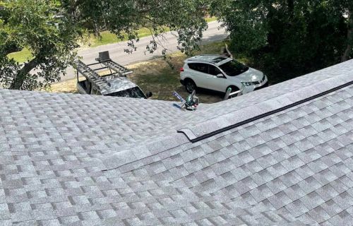 Shingle Roof Install By Neighbor Metal Roof